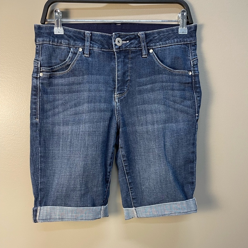 Jag Jeans Women's Dark Blue Denim Jean Shorts